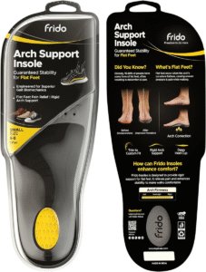 Frido Rigid Arch Support Insole for Flat Feet